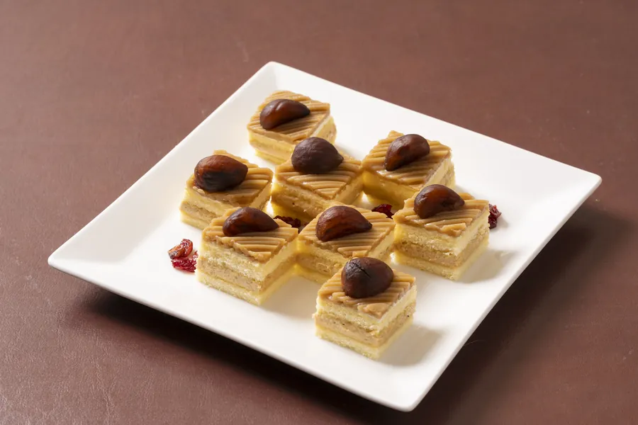 栗のケーキ
