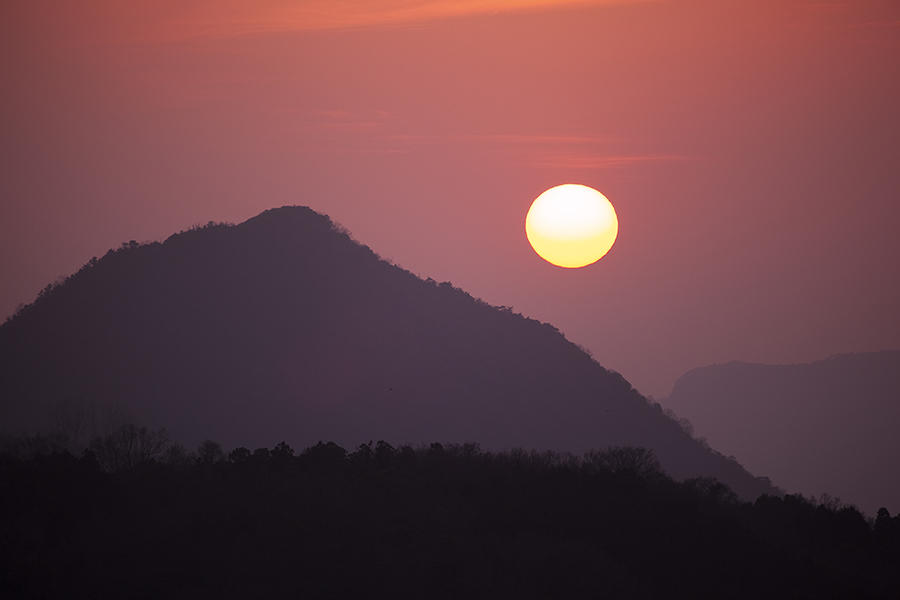 オリビアン小豆島　夕陽丘ホテル　夕陽フォト