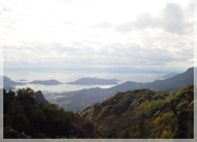 島を見渡す絶景　at　寒霞渓